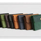 Women's & Men's Handmade Retro First Layer Cowhide Short Leather And Ladies Wallets