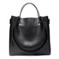 Women's Oil Leather Fashion Big Korean Style Shoulder Bags