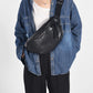 Women's & Men's & Acrylic Chain Stitching Couple Crossbody Bags