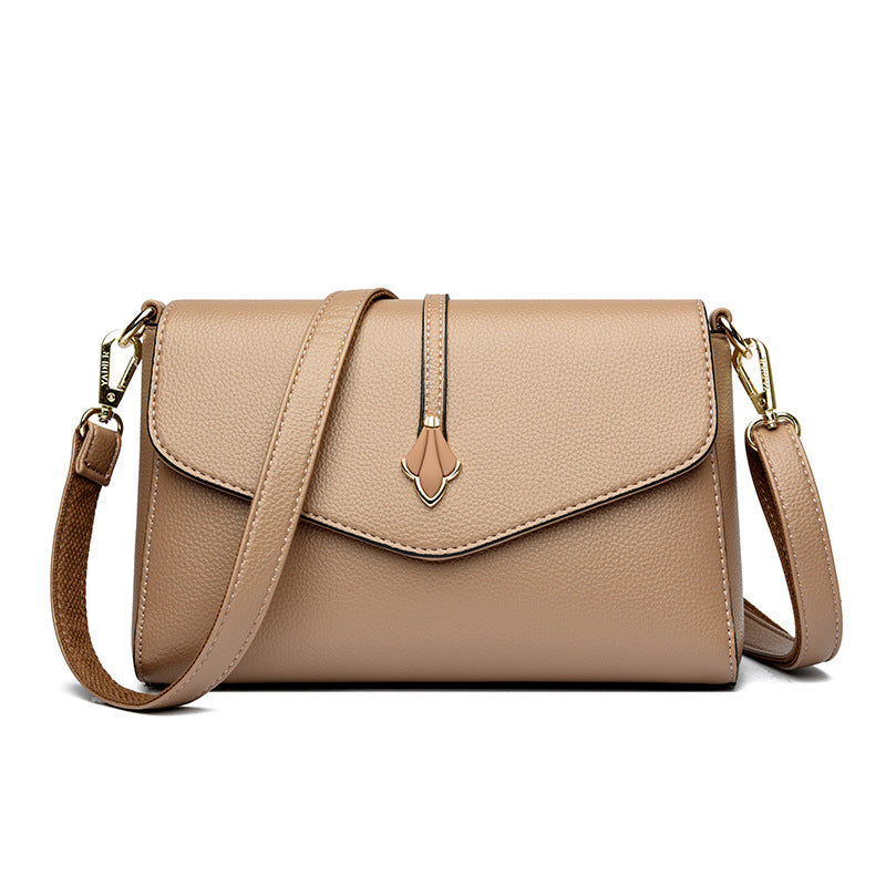 Women's For Soft Leather Fashion Mother Large Shoulder Bags