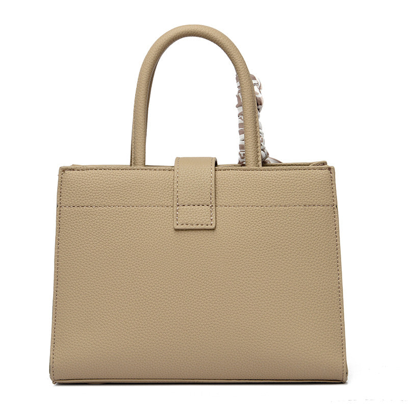 Women's Glamorous Lychee Pattern Commuter Counter Handbags