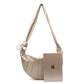 Women's Genuine Leather Croissant Soft Idle Style Waist Packs