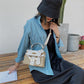Women's Rattan Weave Beach Fashion Straw Crossbody Bags