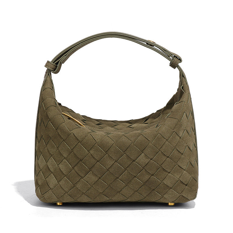 Women's Lunch Box Niche Design Frosted Material Handbags