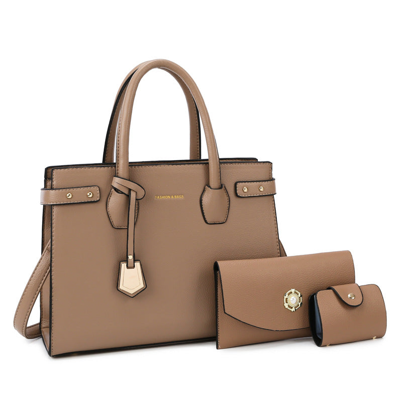 Women's Trendy Portable Fashionable Large Capacity Bride Handbags