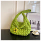 Women's Korean Style Cloud Fashion Large Capacity Small Square Bags