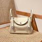 Large Capacity Underarm Lindy Doctor Leather Crossbody Bags