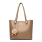 Women's Solid Color Texture Underarm Commute Cute Handbags