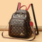 Women's Kangaroo Soft Leather Mummy Large Capacity Backpacks