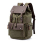 Men's Canvas Computer Personalized Fashion Drawstring Flip Backpacks