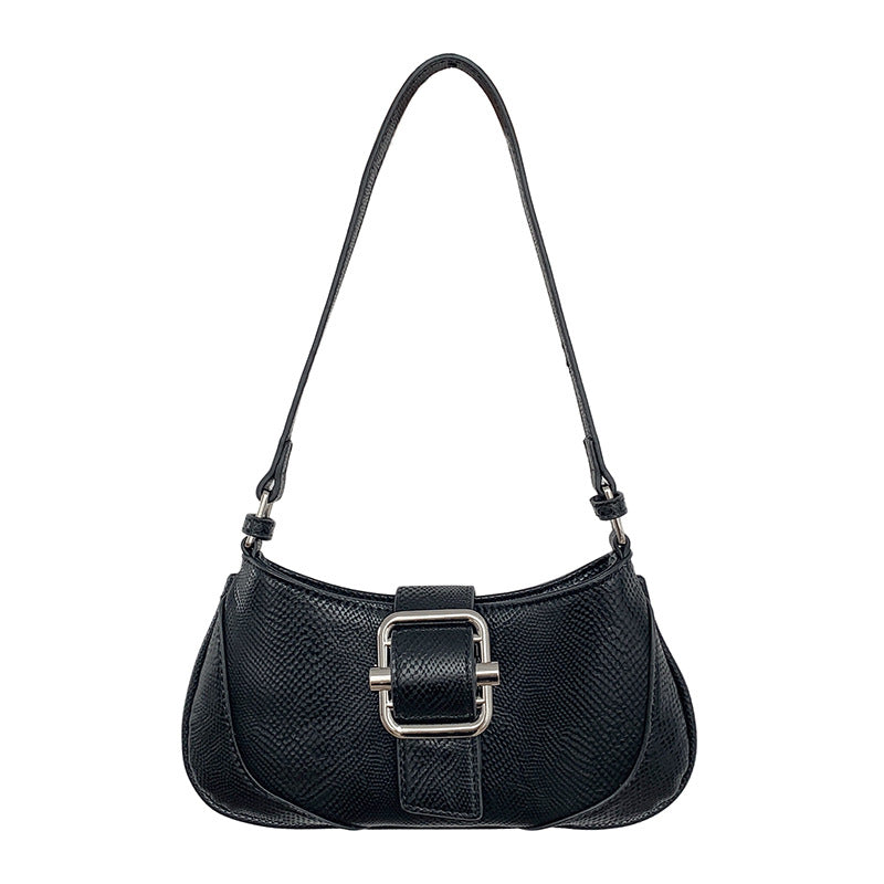 Retro High-grade Stitching Baguette Niche Summer Contrast Color Shoulder Bags