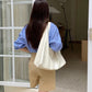 Texture Sense Large Capacity Totes Now Shoulder Bags
