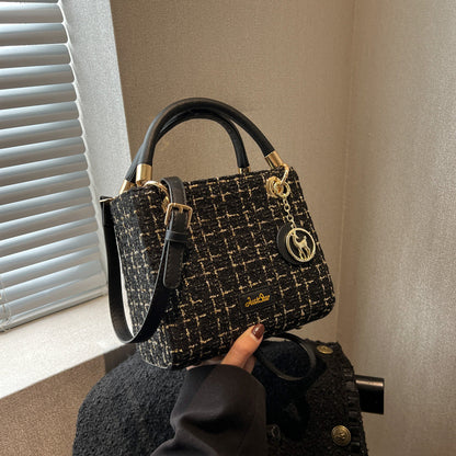 Texture Woven Diana French Minority Design Bags