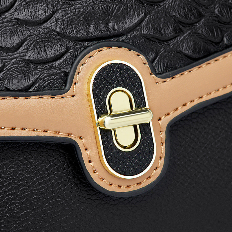 Women's Pretty High-grade Underarm Crocodile Pattern Shoulder Bags