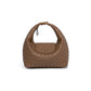Women's Dragon Inlaid Woven Portable Selenodont Dumpling Armpit Bags