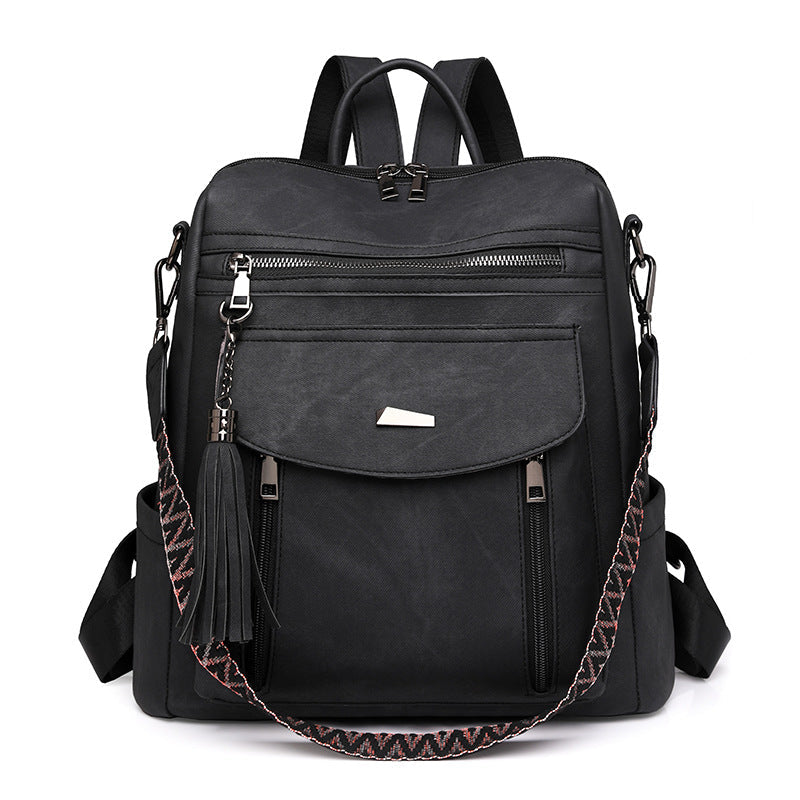 Women's Retro Style Spring Wind Tide Lady's Backpacks