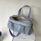 Korean Style Niche Nylon Simple Western Crossbody Bags