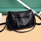 Women's Fashion Solid Color Soft Surface Large Crossbody Bags
