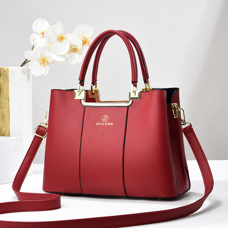 Women's Fashion Large Capacity Mother Style Handbags