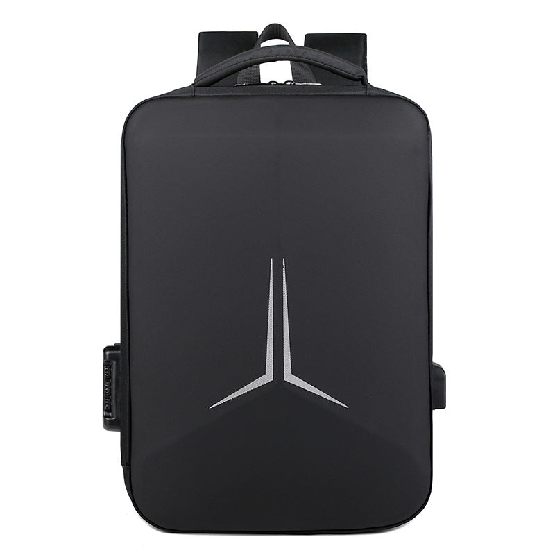 Men's Waterproof Inch Motorcycle Shaping Luminous Backpacks