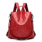 Women's Embossed Large Letter Korean Fashion Capacity Backpacks