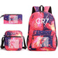Pencil Three-piece Canvas Large Capacity Leisure Shoulder Bags