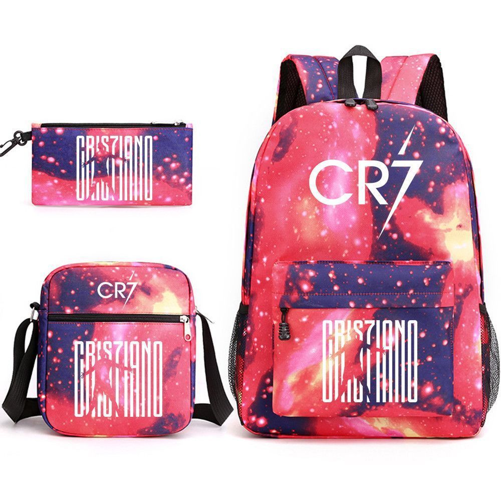 Pencil Three-piece Canvas Large Capacity Leisure Shoulder Bags