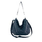 Cotton Rhombus Simple Nylon Cloth Large Tote Bags