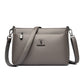 Women's Color Soft Leather Large Capacity More Than Crossbody Bags