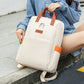 Large Capacity Female Lightweight Fashion Solid Color Backpacks