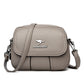 Women's Style Stitching Embroidery Thread Trendy Mother-in-law Shoulder Bags
