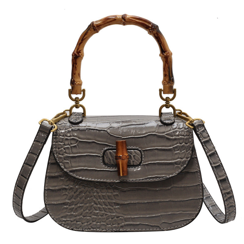 Women's Bamboo Retro One Saddle Advanced Texture Bags
