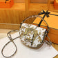 Simple Korean Style Saddle Lady's Advanced Shoulder Bags