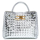 Women's Stylish Classic Slouchy Woven Retro Handbags