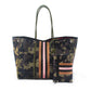 Leopard Print Printed Black Portable Beach Shoulder Bags