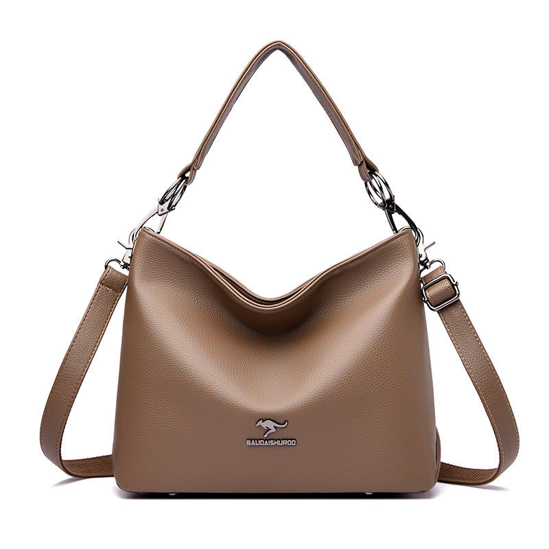 Women's Large Capacity Big Mom Simple Crossbody Bags