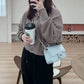 Women's Yak Leather Boutique Classic Style Snakeskin Armpit Bags