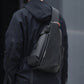 Men's Leisure Large Capacity Male Charging Port Men's Chest Bags