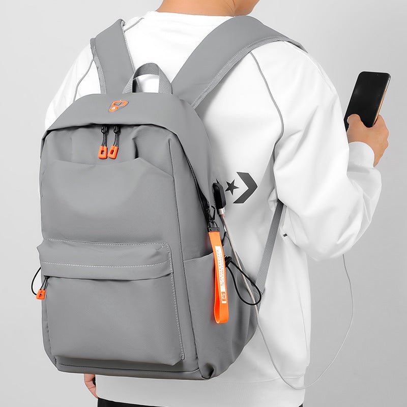 Men's Derm Large Capacity Leisure Business Early Backpacks