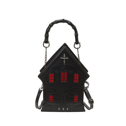 Women's Personalized Creative Fashion Studded House Style Shoulder Bags