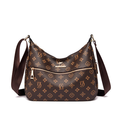 Winter Korean Fashion Large Capacity Soft Crossbody Bags