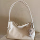 Women's South Style Flower Collection Record Simple Loose Tote Bags