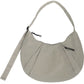 Women's & Men's Solid Color Simple Cycling Style Nylon Crossbody Bags