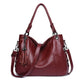 Women's Large Capacity Soft Leather Fashion Mother Shoulder Bags