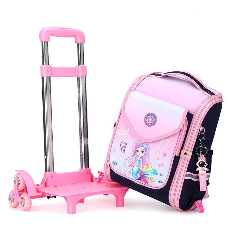 Natural Fish Primary Lightweight Waterproof Large Elementary School Students' Schoolbags