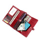 Women's & Men's & Leather Retro Long Cowhide Multiple Card Holder
