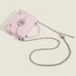 Glamorous High Sense Fashion Hot Pink Small Square Bags
