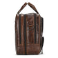 Men's Capacity Business Cowhide Brown Black Commuter Men's Briefcases