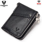 Multicolor Short Double Zipper Vertical Fashion Purses