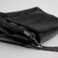 Women's Commuter Chain Black Rock Wind Flip Shoulder Bags